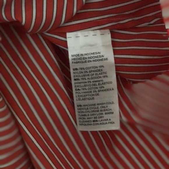 Chicos super cute off the shoulder blouse size 3 (XL) - Picture 9 of 11